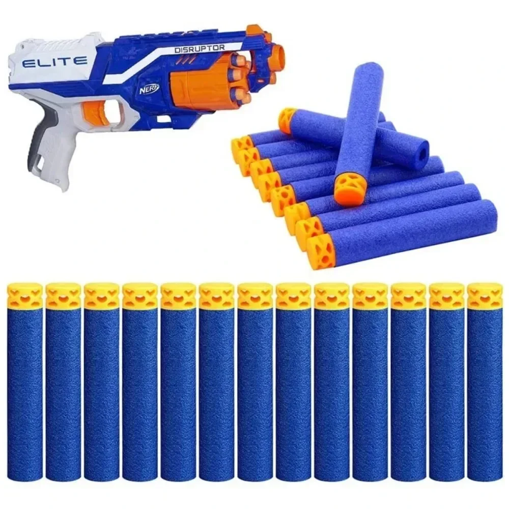 Foam Dart Gun - A7.2cm*1.3cm Niebieskie, puste w środku strzałki