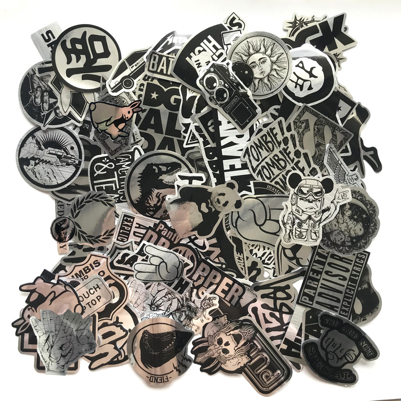 Kids Toys Logo - 10/30/50/100 sztuk imitujące metalowe logo marki