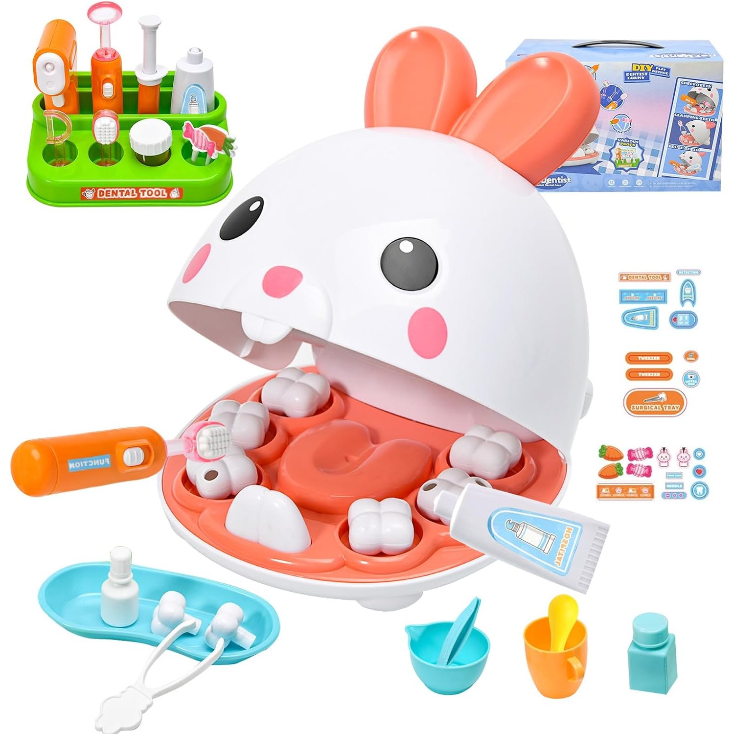 Kids Toys Doctor Set - Zestaw Dentystyczny Zabawka do Udawania Gry