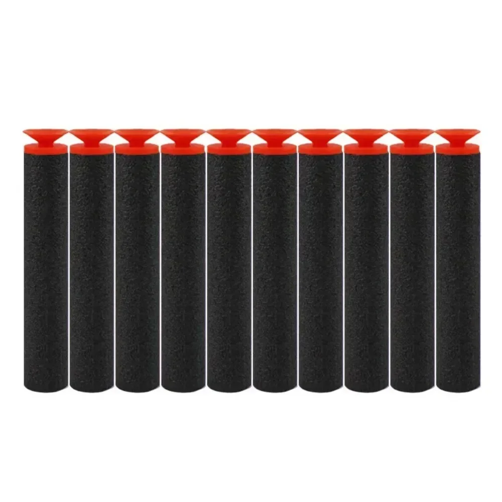 Foam Dart Gun - Czarne pociski z głowicą w kształcie
