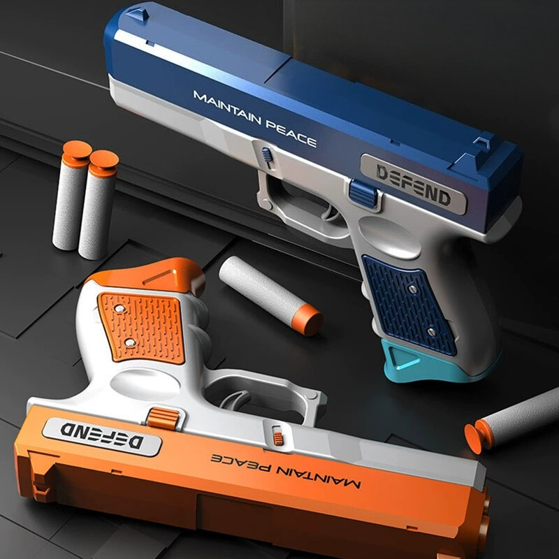 Foam Dart Gun - Miękka Wyrzutnia Strzałek Realistyczny Pistolet Zabawka