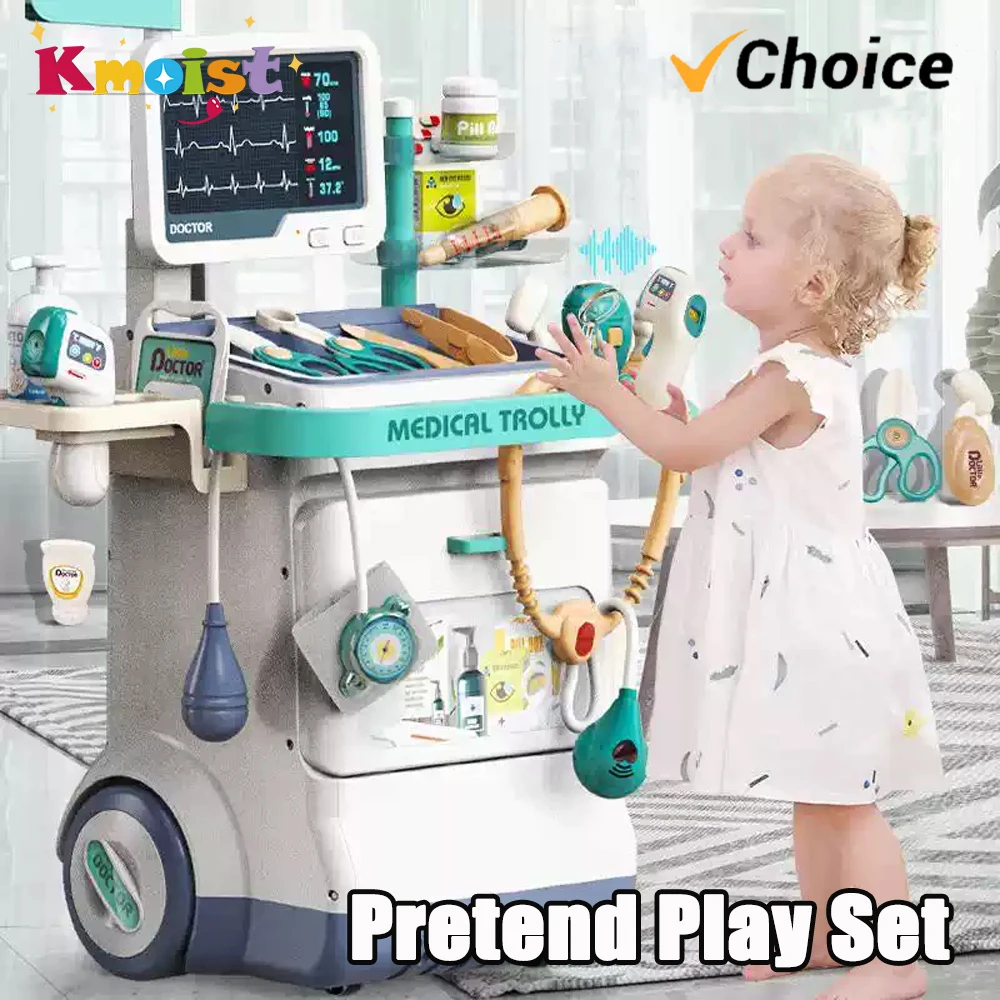 Kids Toys Doctor Set - Zestaw do zabawy lekarza lekarz narzędzie