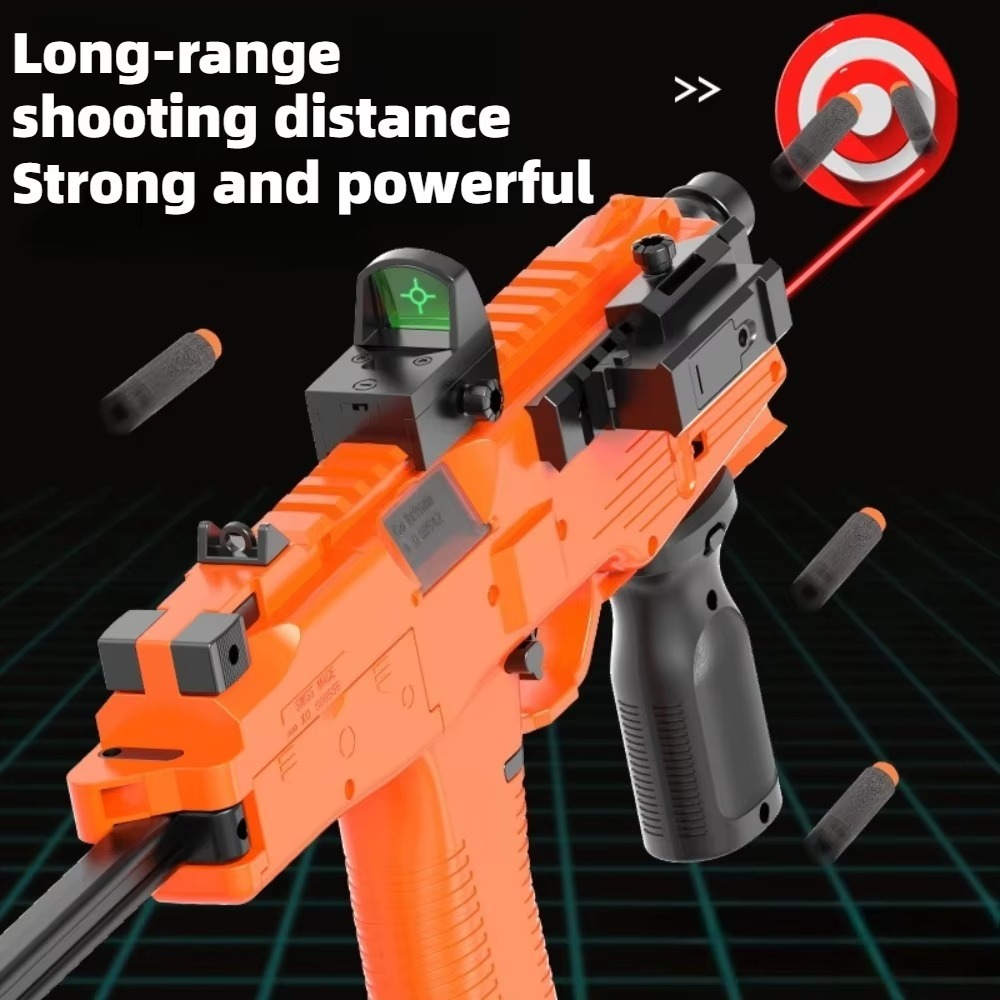 Elektryczny pistolet zabawkowy – Foam Dart Gun recenzja i cena