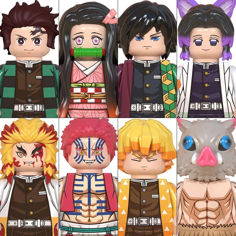 Minifigurki Demon Slayer z klo – Kids Toys Blocks recenzja i cena