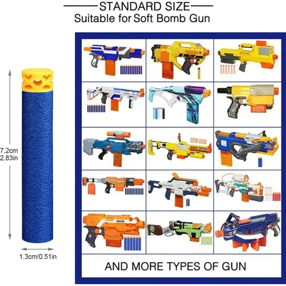 A7.2cm*1.3cm Niebieskie, puste – Foam Dart Gun recenzja i cena