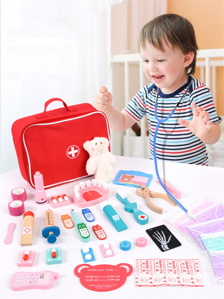 Zabawki do zabawy w lekarza, d – Kids Toys Doctor Set recenzja i cena