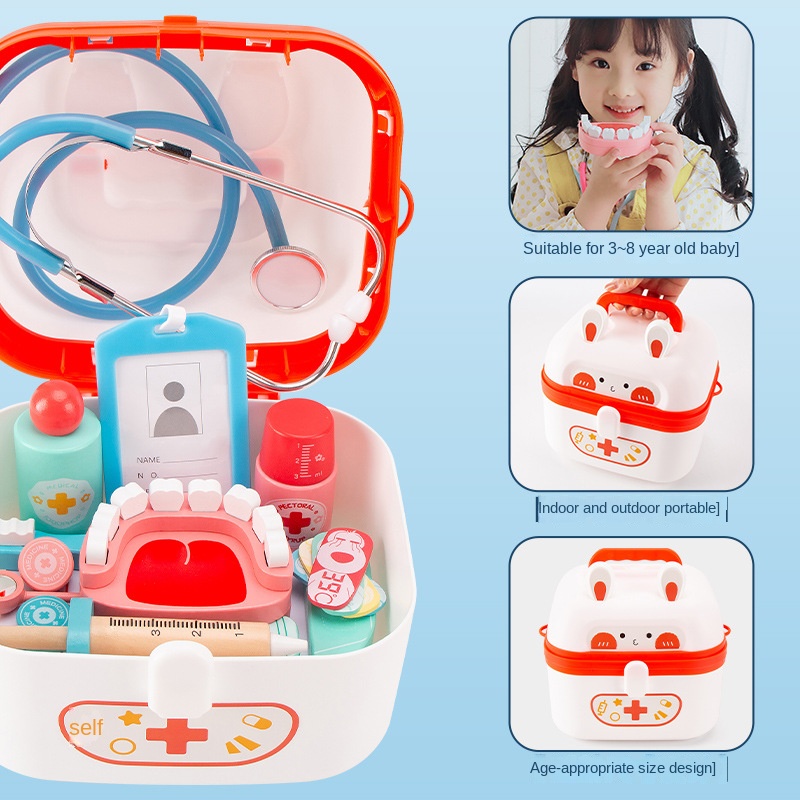 Zestaw zabawek dla dzieci Lazy – Kids Toys Doctor Set recenzja i cena