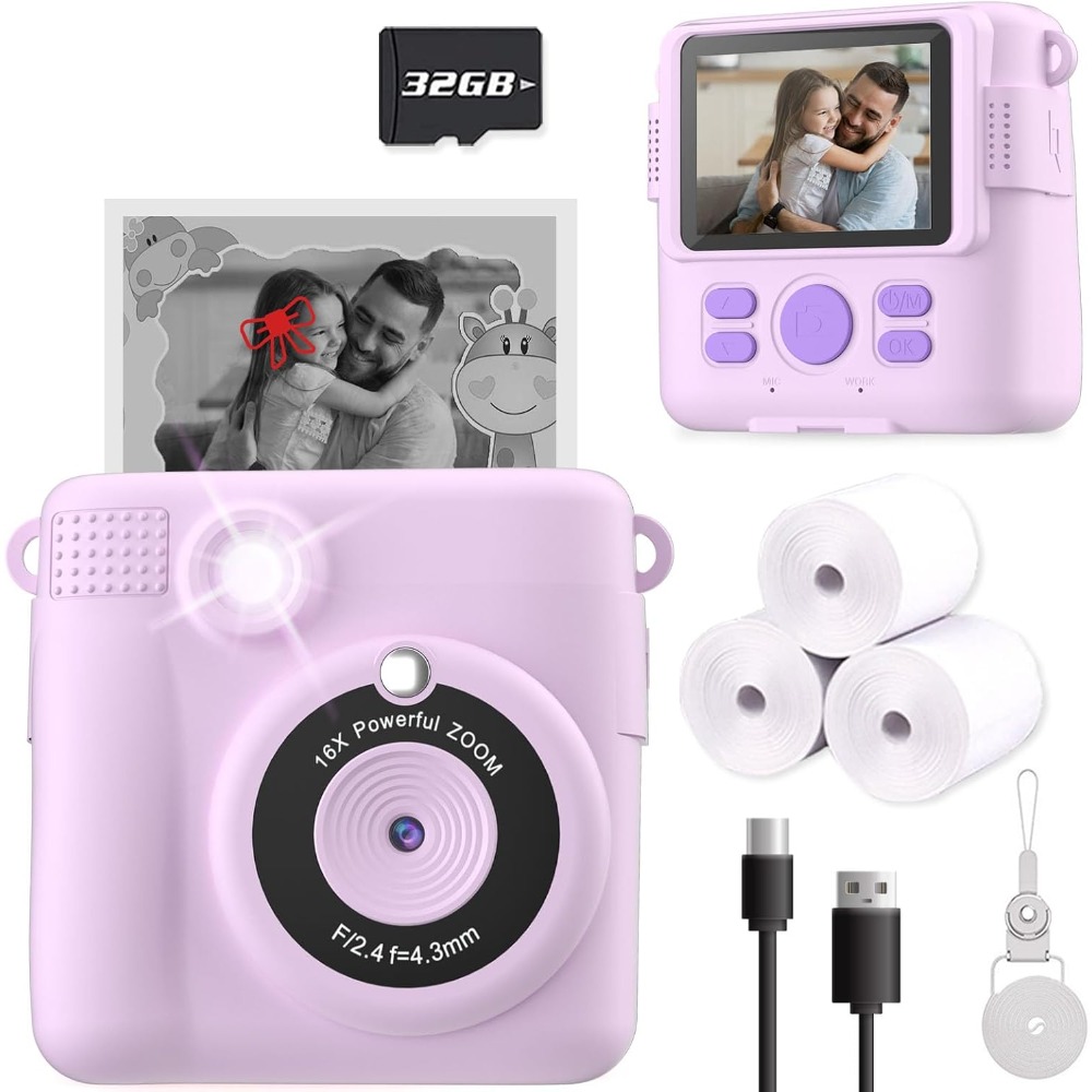 Natychmiastowy aparat fotograf – Kids Toys 3 Year Old recenzja i cena