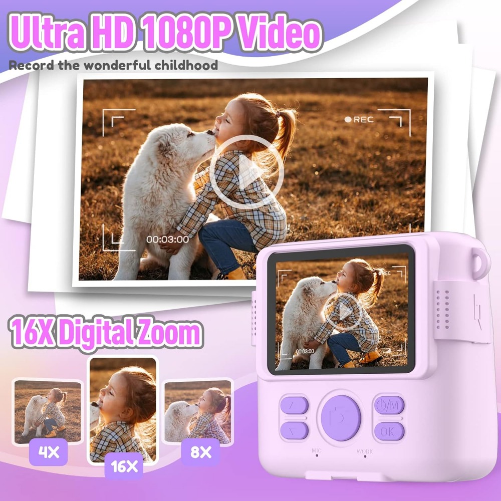 Natychmiastowy aparat fotograf – Kids Toys 3 Year Old recenzja i cena