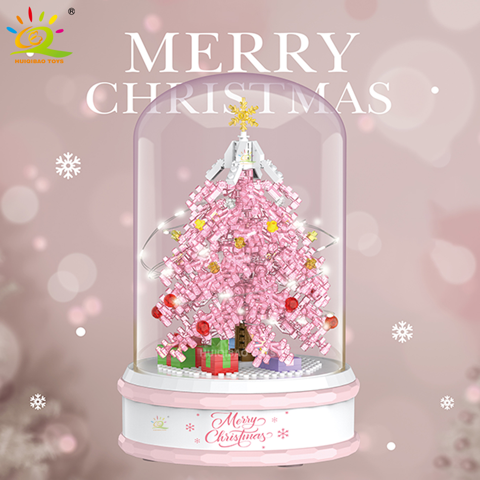 HUIQIBAO pomysły choinka Micro – Kids Xmas Toys Ideas recenzja i cena