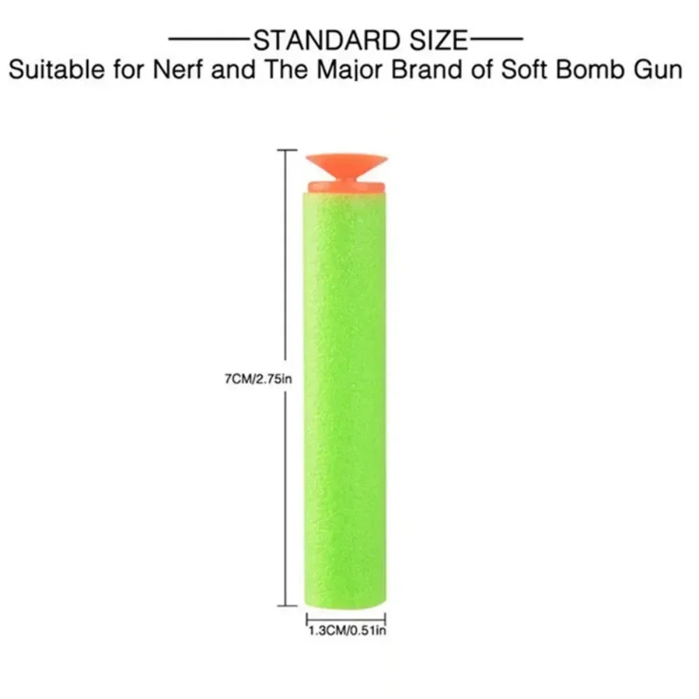 7,2 cm 100/1000 szt. Strzałki  – Foam Dart Gun recenzja i cena