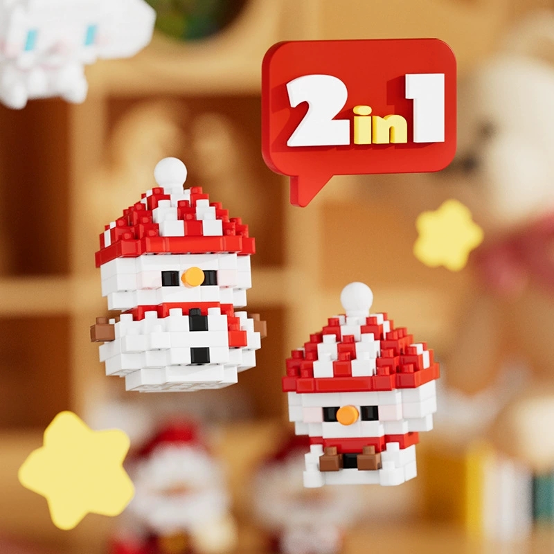 Zestaw klocków DIY Świąteczny  – Kids Xmas Toys Ideas recenzja i cena