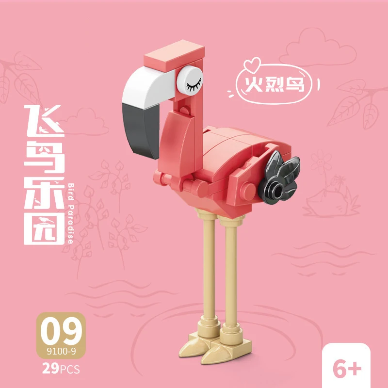 Klocki Zwierzęta Ptak Raj Kruk – Kids Toys Blocks recenzja i cena