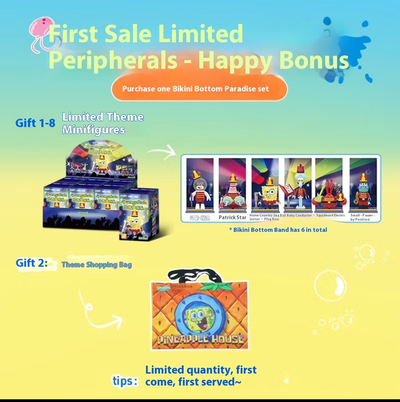 Oficjalny Area-X SpongeBob Kan – Kids Toys Blocks recenzja i cena