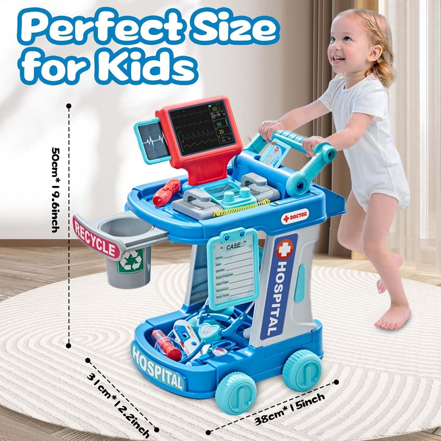 Zabawki lekarza dla dziewczyne – Kids Toys Doctor Set recenzja i cena